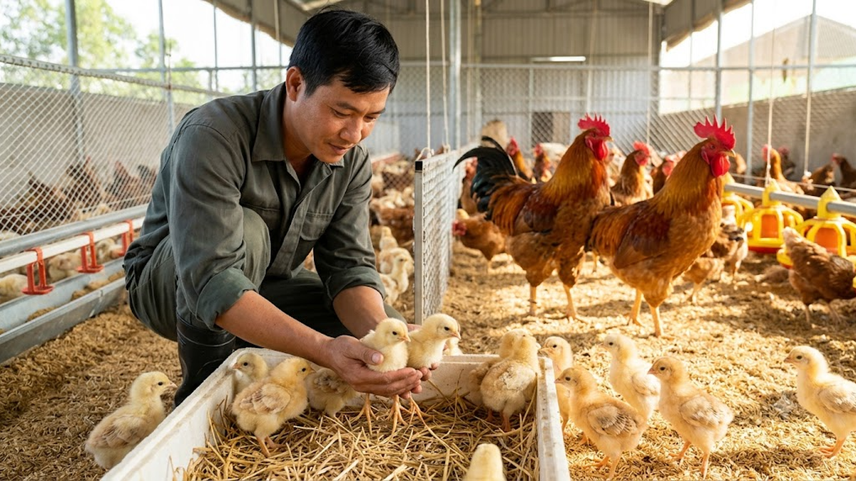 Ảnh hưởng của di truyền đến năng suất gà con