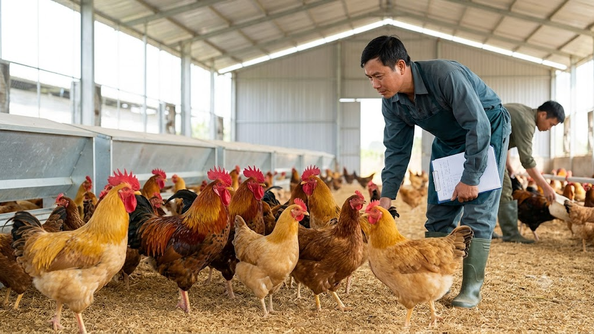 Những lưu ý khi lựa chọn nguồn gà giống