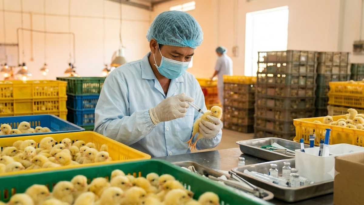 Bảo vệ sức khỏe đàn gà trong giai đoạn đầu