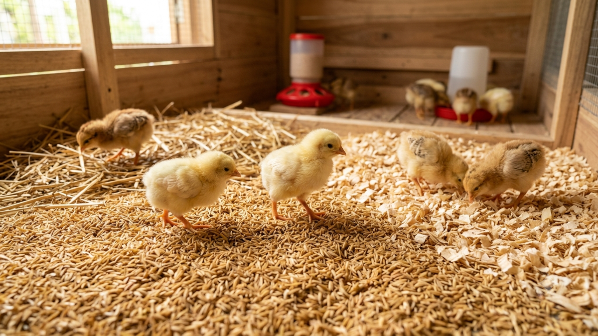 Các loại chất độn chuồng phổ biến hiện nay
