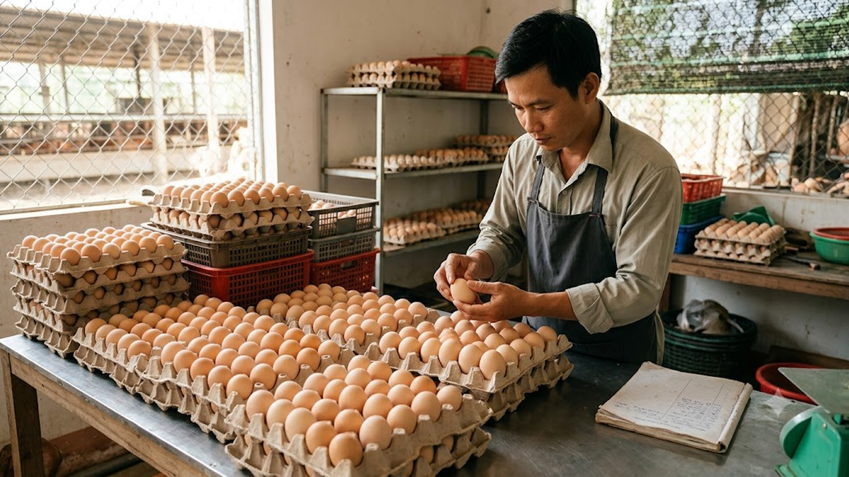 Chất lượng trứng giống ban đầu